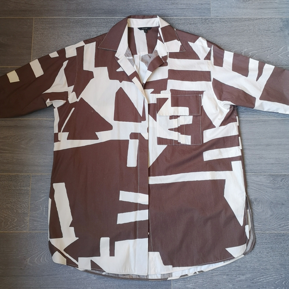 Massimo Dutti Oversized Blouse